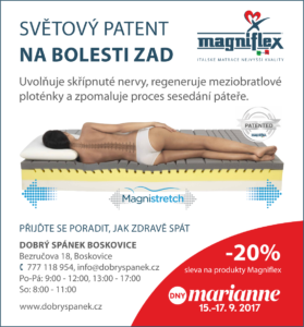 Magniflex_DobrySpanekBoskovice_Inzerce_93x100mm_DnyMarianne2017