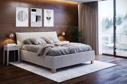 Čalouněná manželská postel ANITA